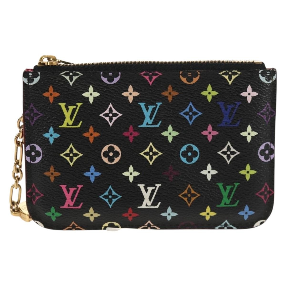Louis Vuitton Pochette clés NM Monogram Multicolor Canvas