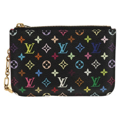Louis Vuitton Pochette clés NM Monogram Multicolor Canvas