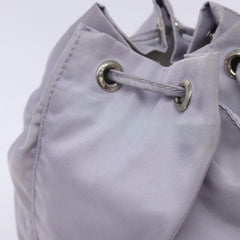 Prada Vela Drawstring Bucket Pouch Tessuto