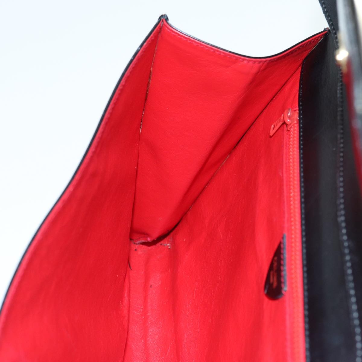 Celine Vintage Circle Logo Crossbody Bag Leather