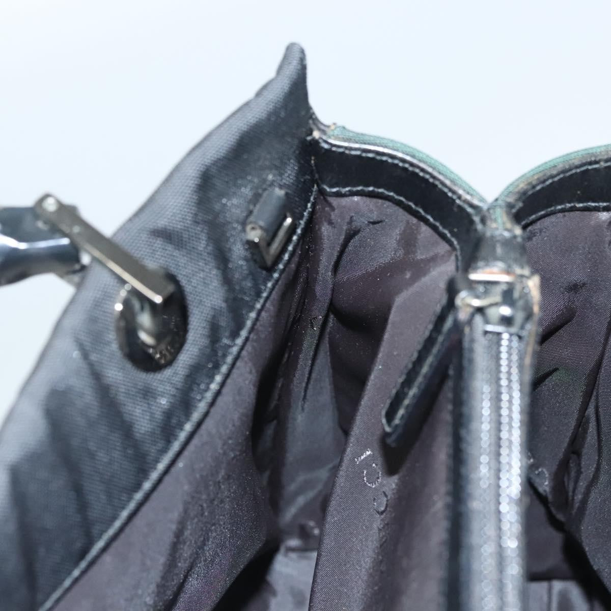 Gucci Vintage Bamboo Handle Tote Nylon