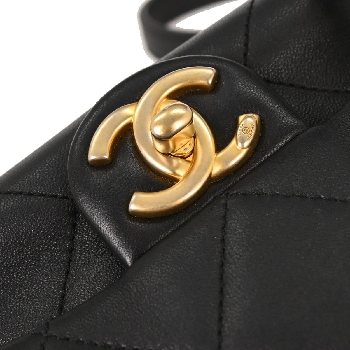 Chanel In The Loop Flap Bag Quilted Lambskin