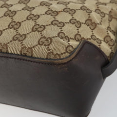 Gucci Belted Bucket Tote GG Canvas with Leather