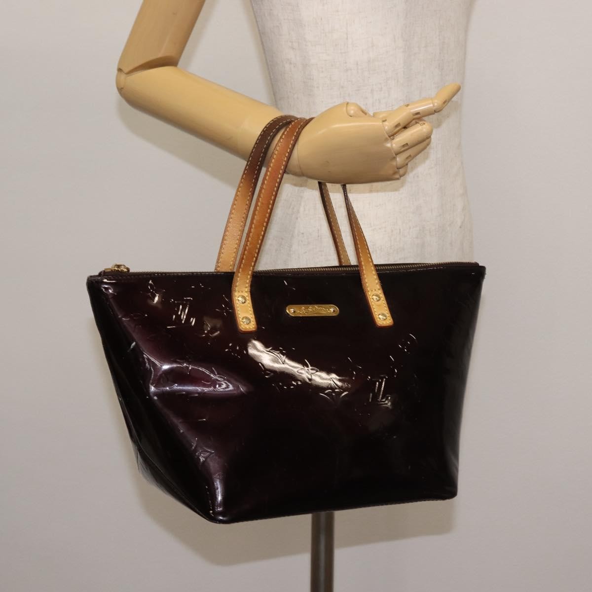 Louis Vuitton Bellevue Handbag Monogram Vernis