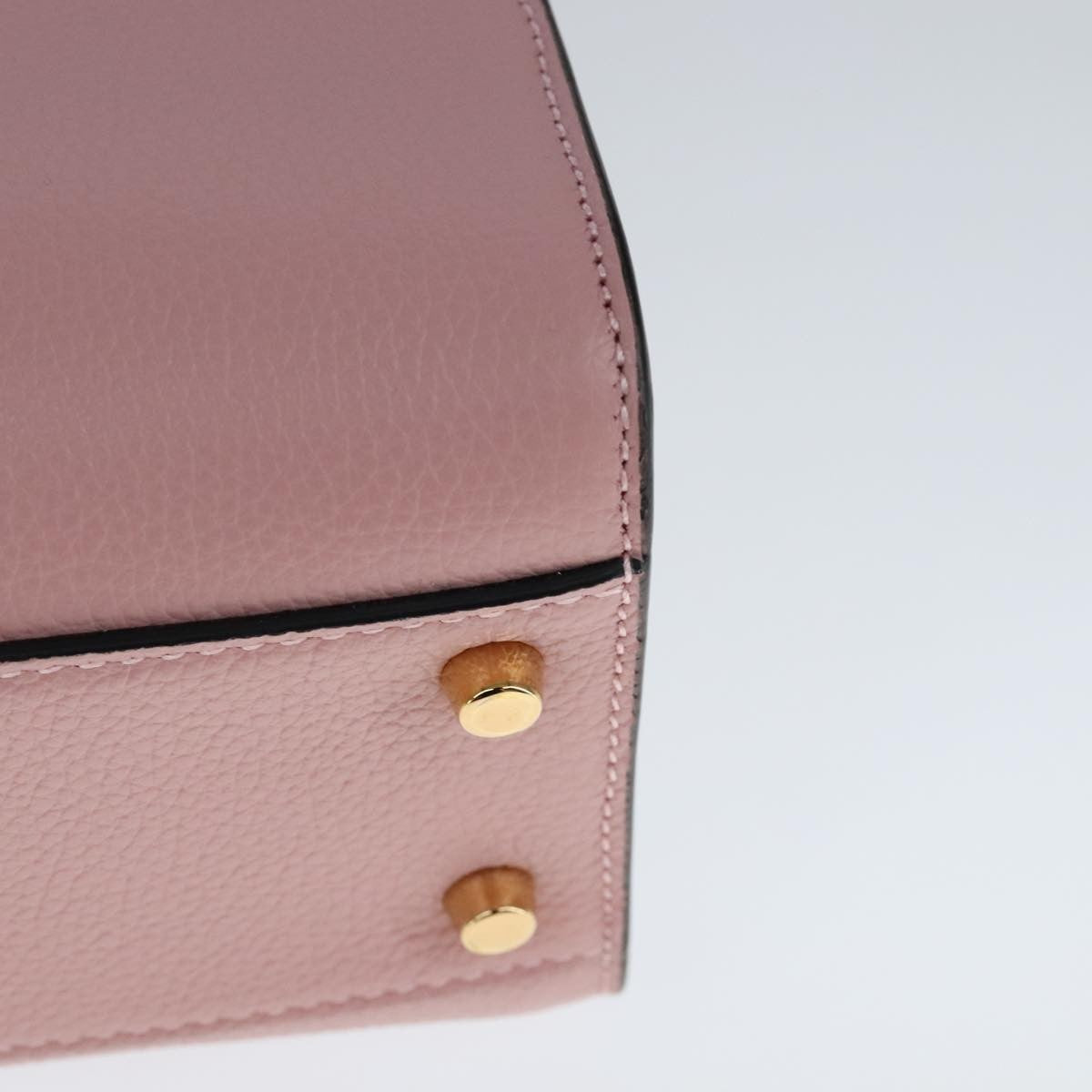 Versace Virtus Front Pocket Tote Leather