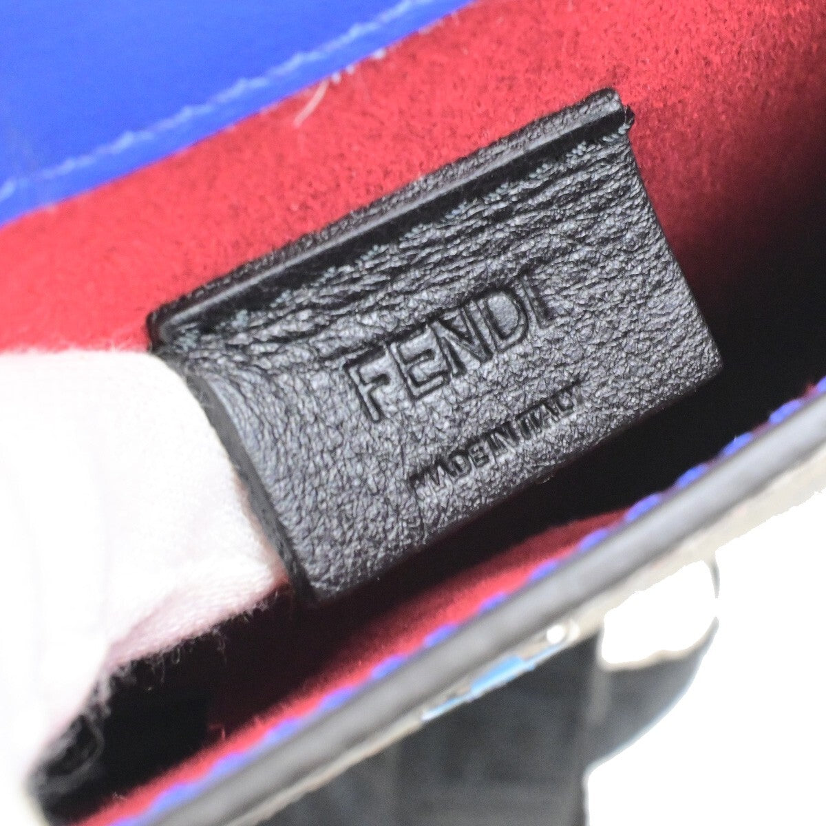 Fendi Baguette Phone Holder Canvas