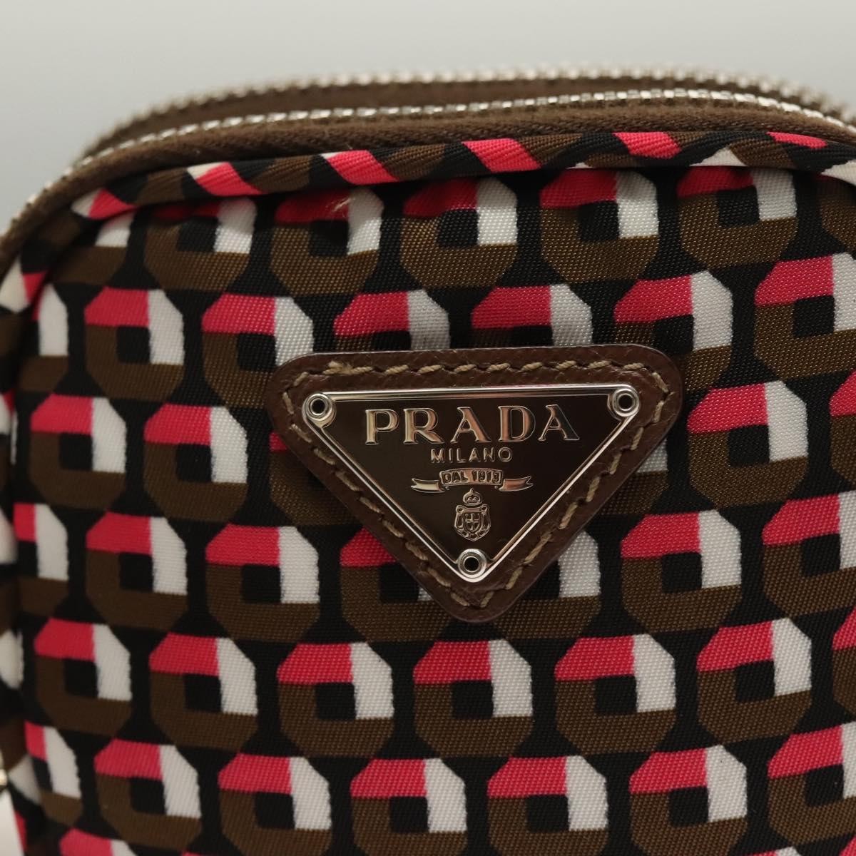 Prada Baguette Shoulder Bag Quilted Tessuto with Leather