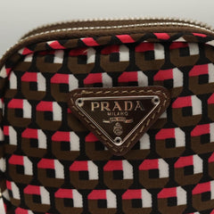 Prada Baguette Shoulder Bag Quilted Tessuto with Leather