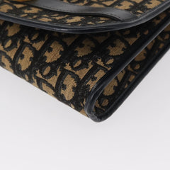 Christian Dior Vintage Trotter Shoulder Bag Canvas