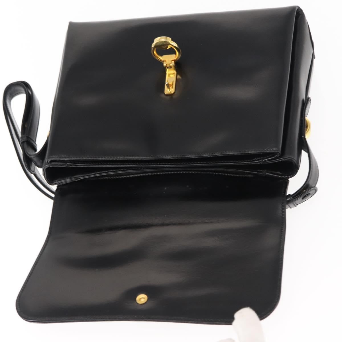 Gucci Shoulder bag black leather