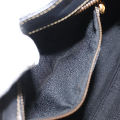 Fendi Pequin Shoulder Bag Canvas