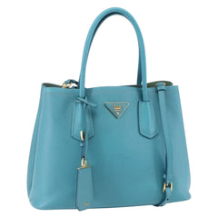 Prada Cuir Double Tote Saffiano Leather
