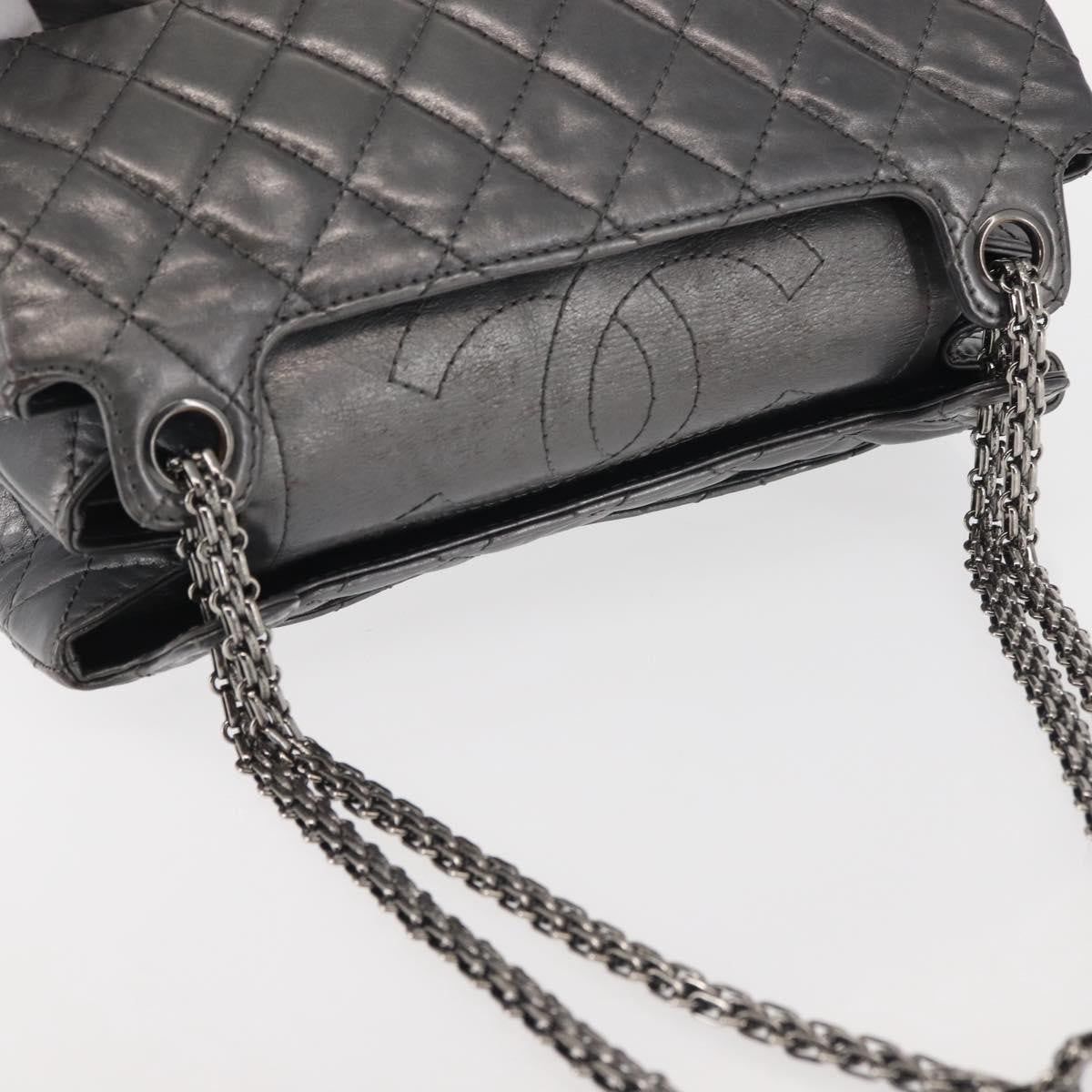 Chanel Reissue 2.55 Double Compartment Flap Bag Quilted Aged Calfskin