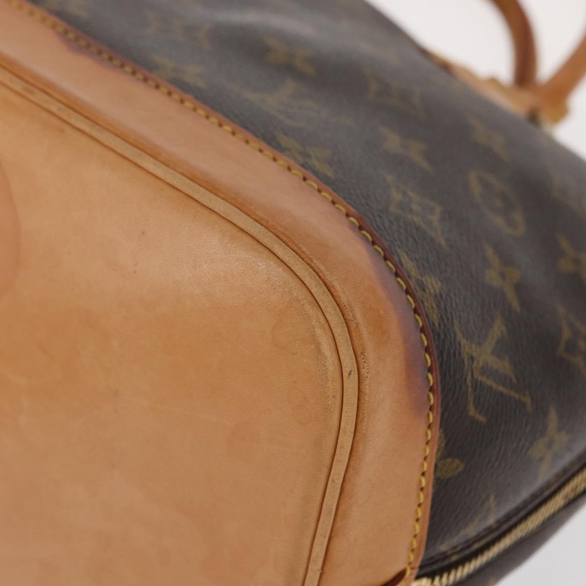 Louis Vuitton Alma Handbag Monogram Canvas