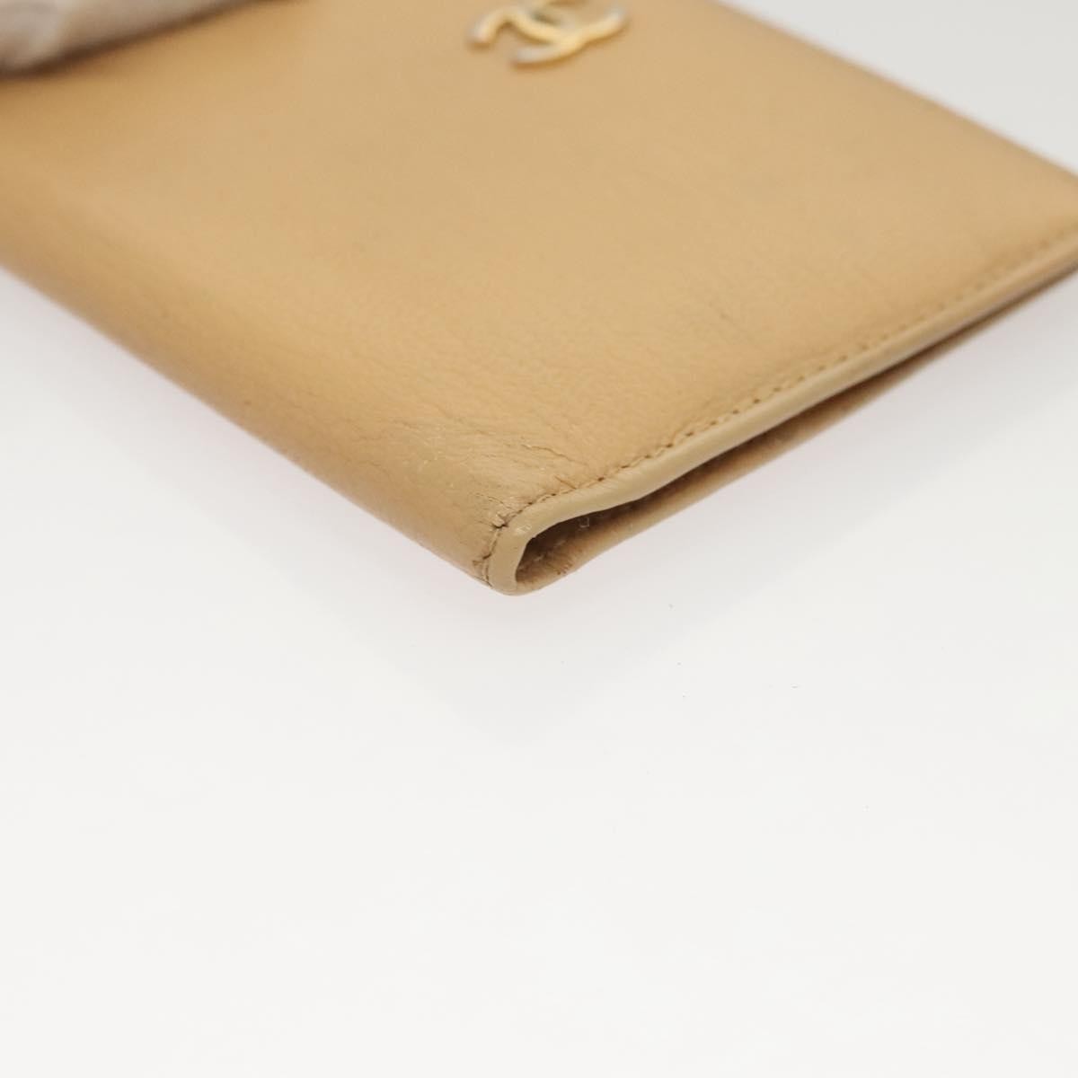 Chanel CC Card Case Leather