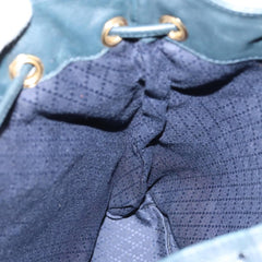 Gucci Vintage Bamboo Backpack Leather