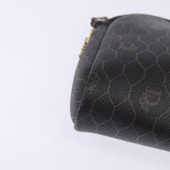 Christian Dior Vintage Honeycomb chain Canvas