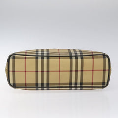 Burberry Top Handle Tote Nova Check Canvas