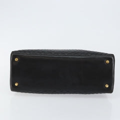 Bally Vintage Handbag Quilted Leather