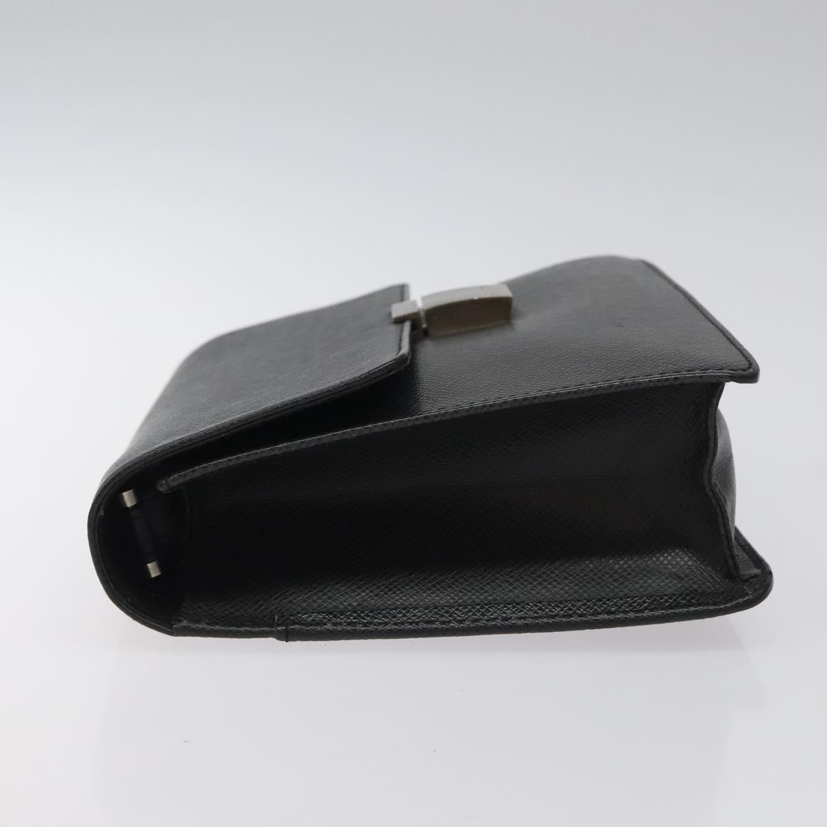 Louis Vuitton S Lock A4 Wristlet Pouch Macassar Monogram Canvas