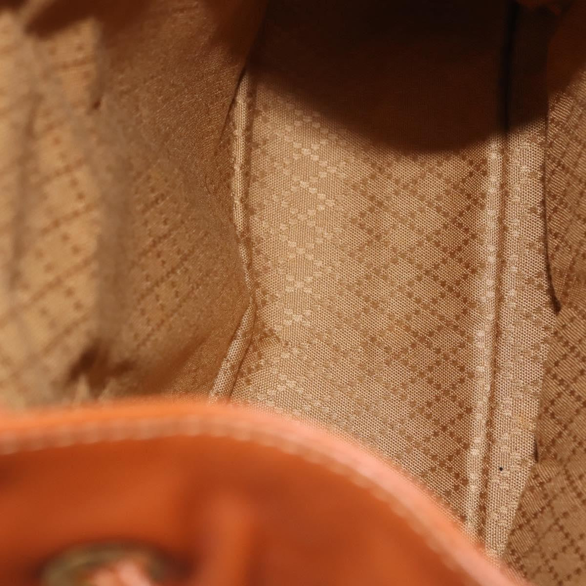 Gucci Vintage Bamboo Backpack Leather