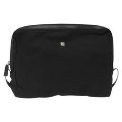 Versace Vintage Zip Pouch Canvas