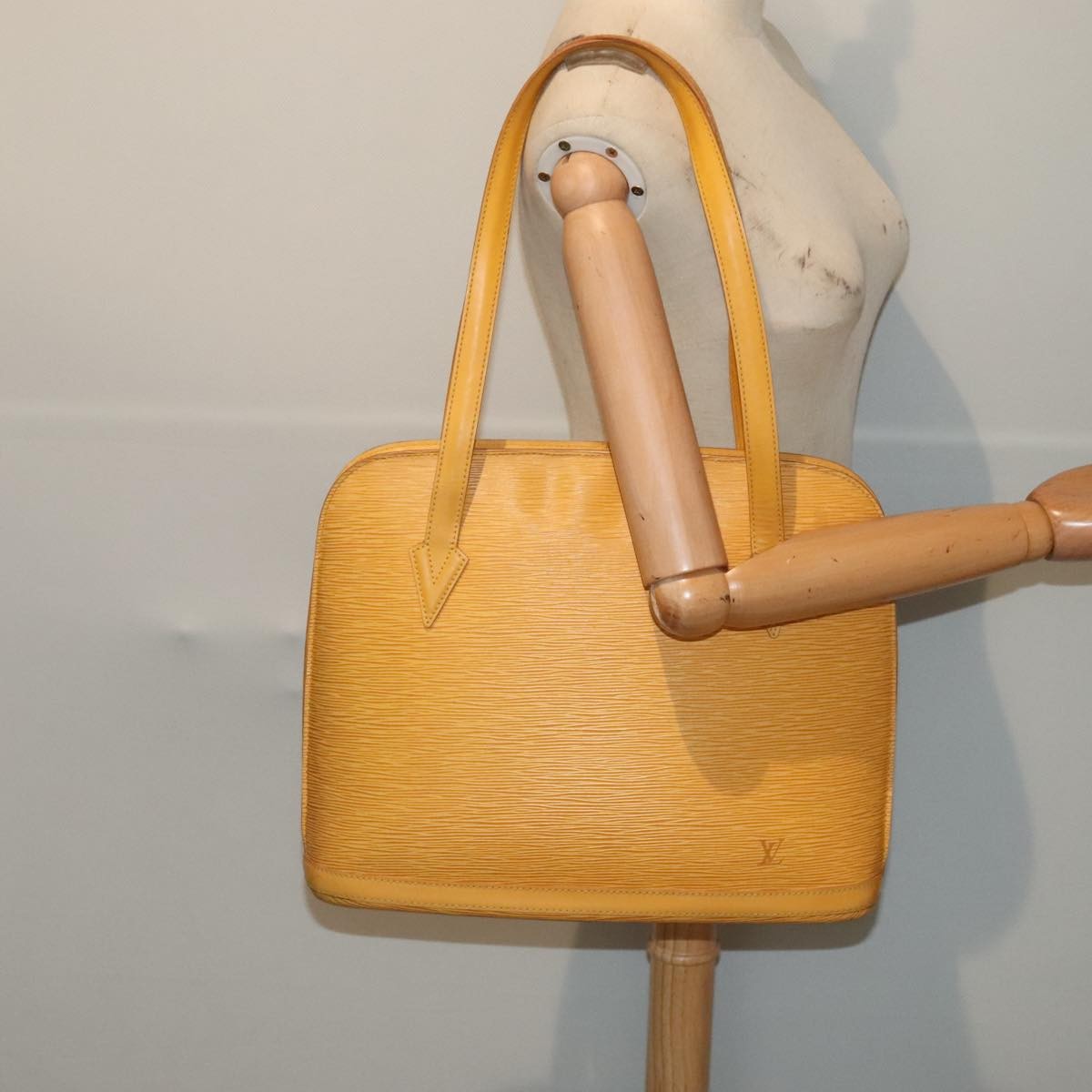 Louis Vuitton Lussac Handbag Epi Leather