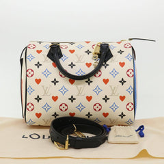 Louis Vuitton Speedy Bandouliere Bag Limited Edition Game On Multicolor Monogram