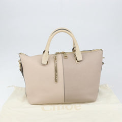 Chloe Bicolor Baylee Satchel Leather