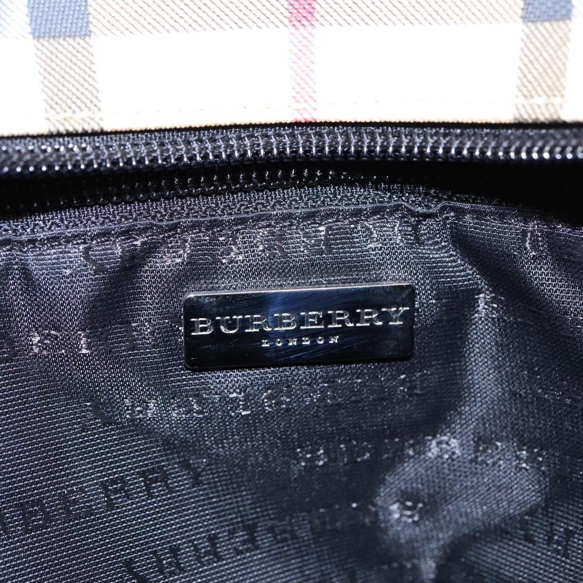 Burberry Nova Check Tote canvas check pattern