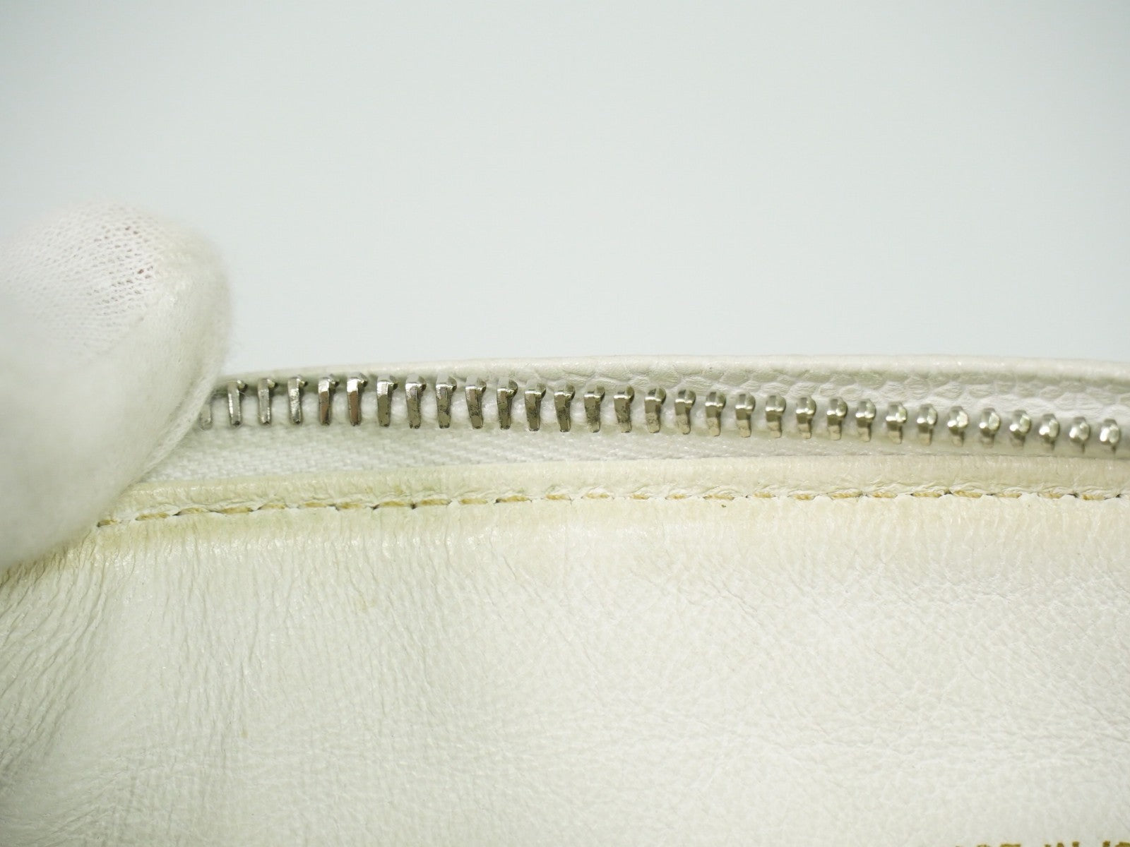 Chanel Vintage Diamond CC Camera Shoulder Bag Quilted Caviar