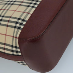 Burberry Nova Check Tote canvas check pattern