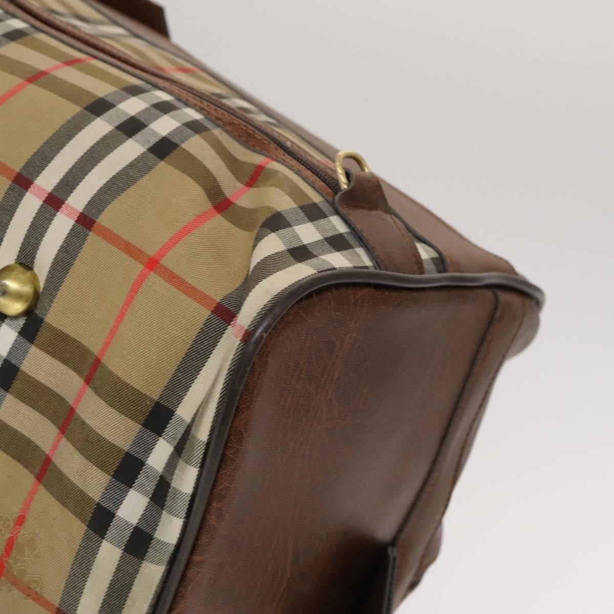 Burberry Nova check boston bag Canvas