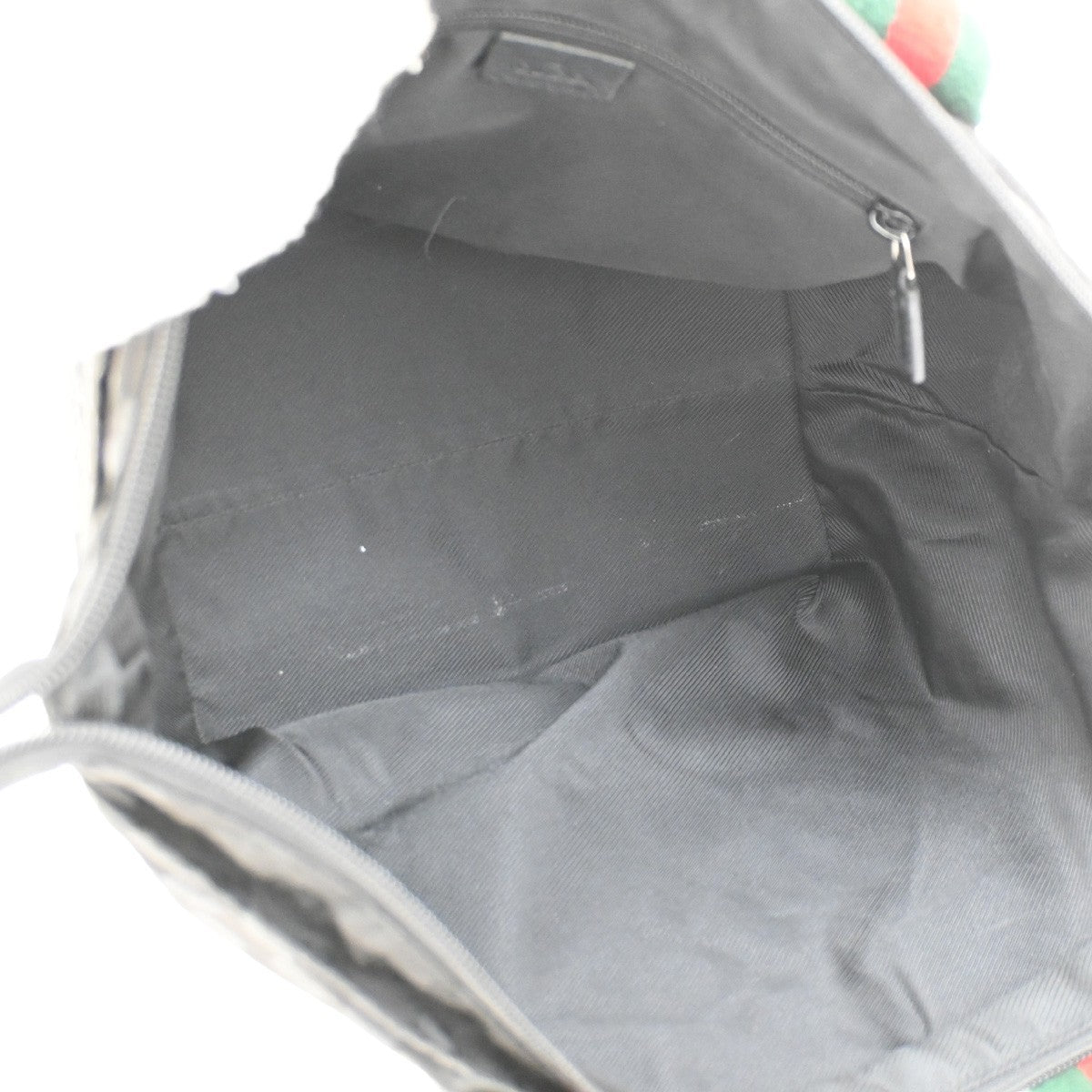 Gucci Web Zip Tote GG Nylon