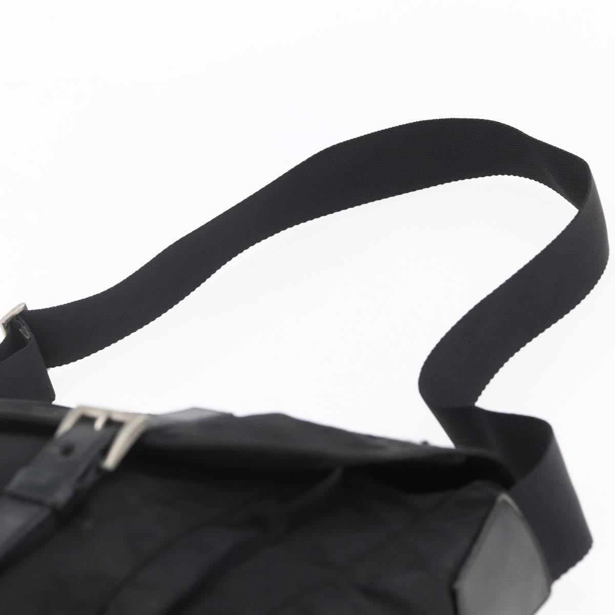 Prada Double Buckle Flap Messenger Bag Tessuto