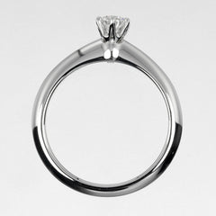 Tiffany & Co. Tiffany Setting Solitaire Ring Platinum with RBC Diamond I/VS1