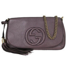 Gucci Soho Chain Crossbody Bag Leather
