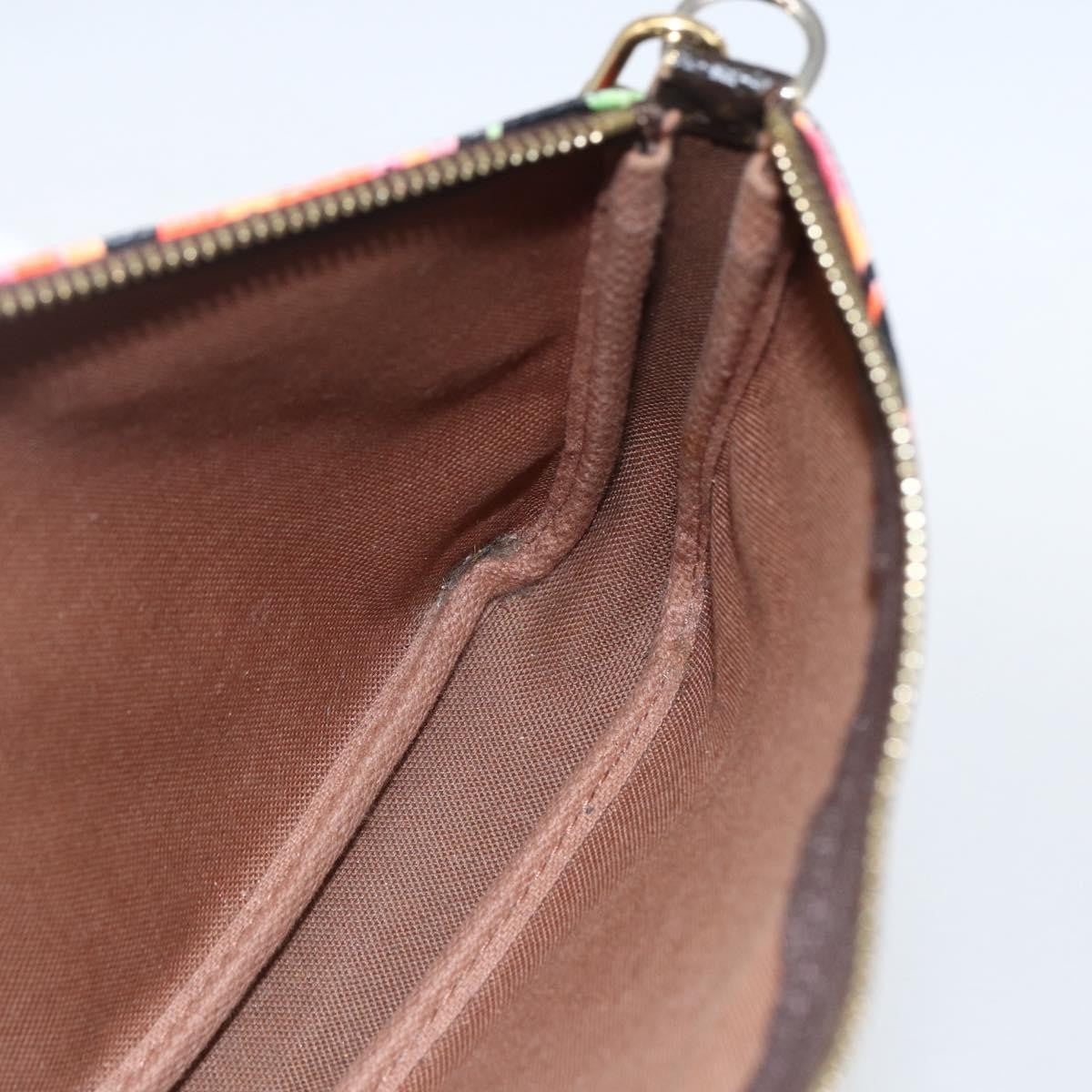 Louis Vuitton Pochette Accessoires Limited Edition Monogram Roses