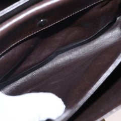 Celine Vintage C Sulky Horsebit Shoulder bag Canvas and Leather