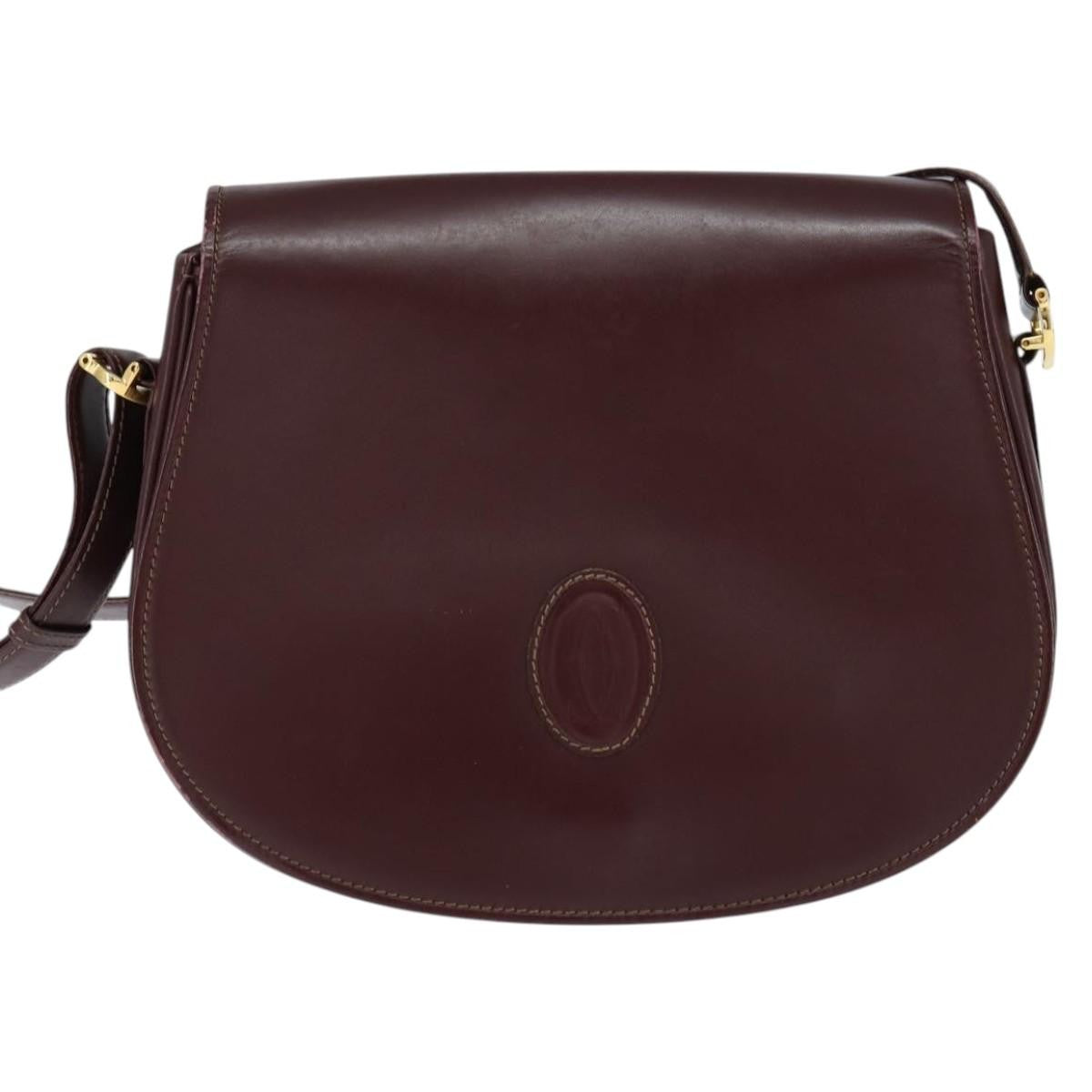 cartier Must de Cartier Shoulder Bag Leather