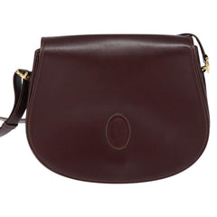 cartier Must de Cartier Shoulder Bag Leather