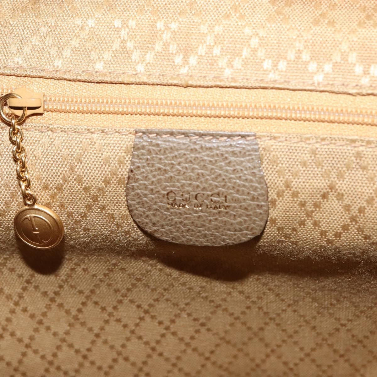 Gucci Vintage Bamboo Backpack Suede