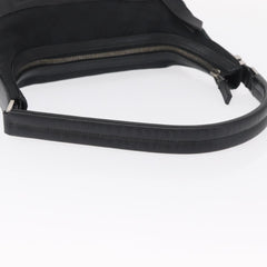 Gucci Vintage Shoulder Bag GG Canvas and Leather