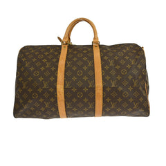 Louis Vuitton Keepall Bandouliere Bag Monogram Canvas