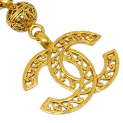 Chanel CC Pendant Necklace Metal