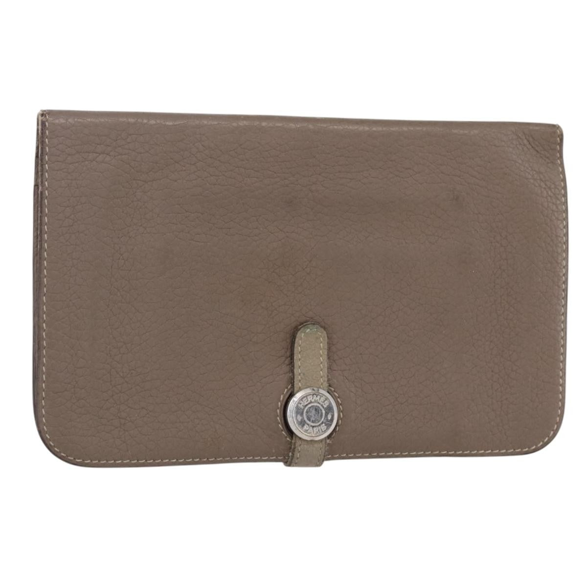 Hermes Dogon Duo Combined Wallet Leather