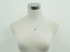 Damiani Belle Epoque Pendant Necklace 18K White Gold and Diamonds