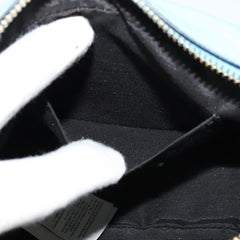 Versace Medusa Icon Front Slip Pocket Camera Bag Quilted Leather