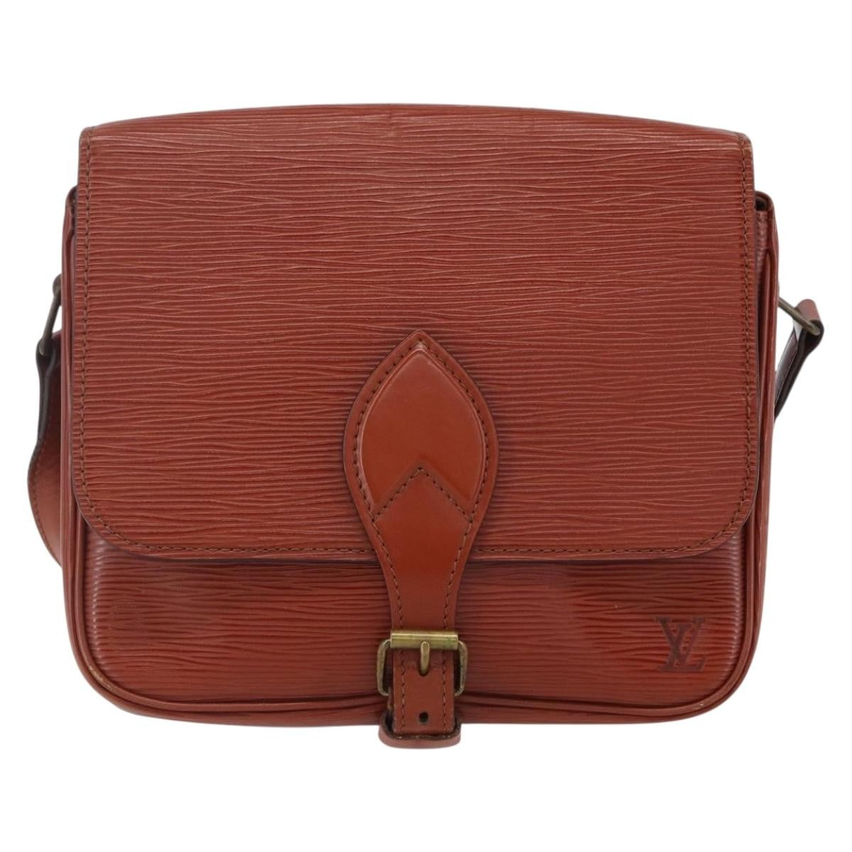 Louis Vuitton Cartouchiere Handbag Epi Leather