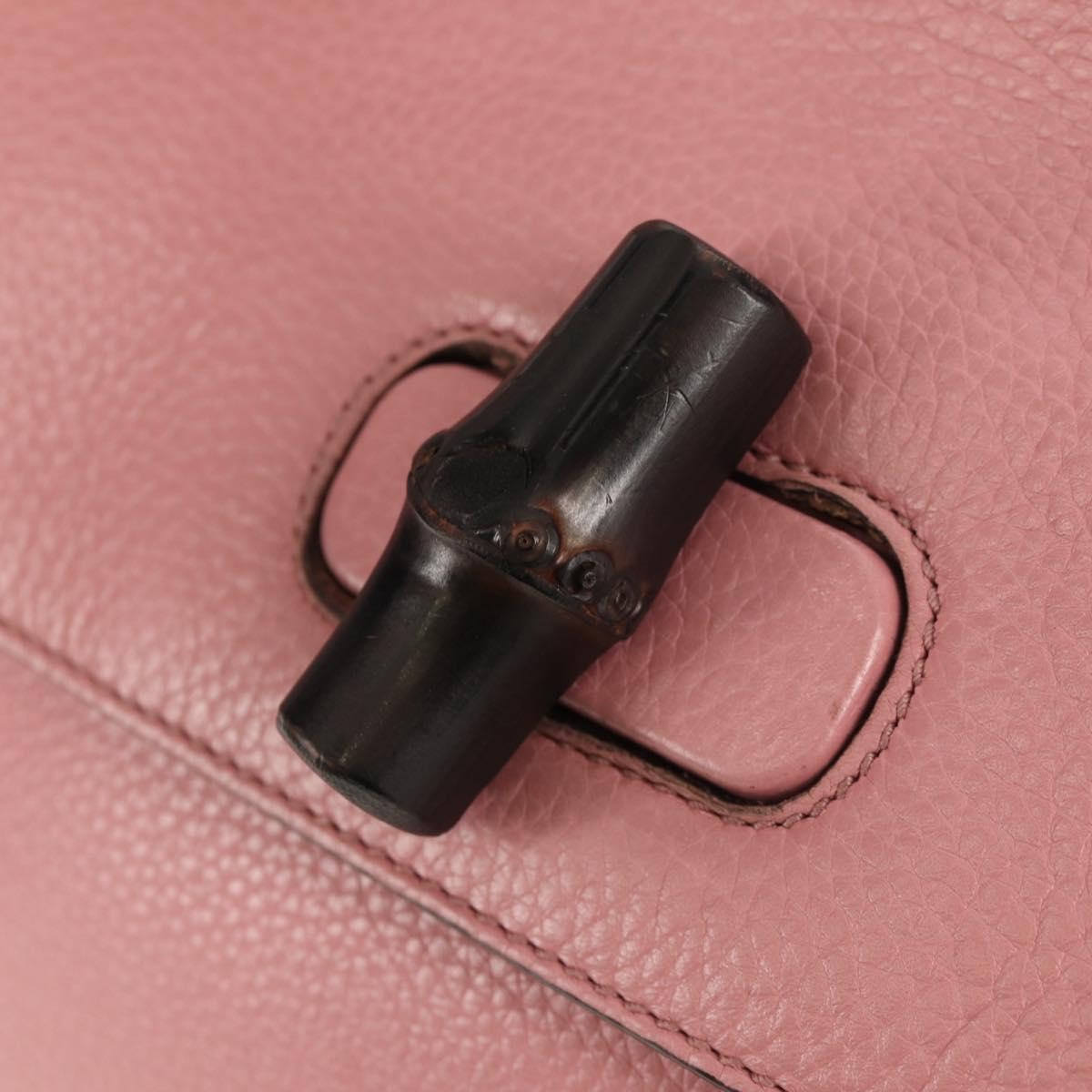 Gucci Bamboo Daily Top Handle Bag Leather
